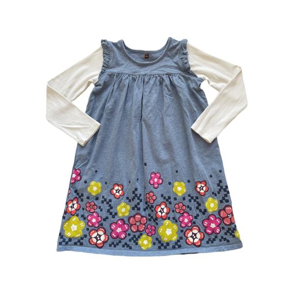 Tea Collection Macintosh Mighty Mini Dress Size 10 - Picture 1 of 4